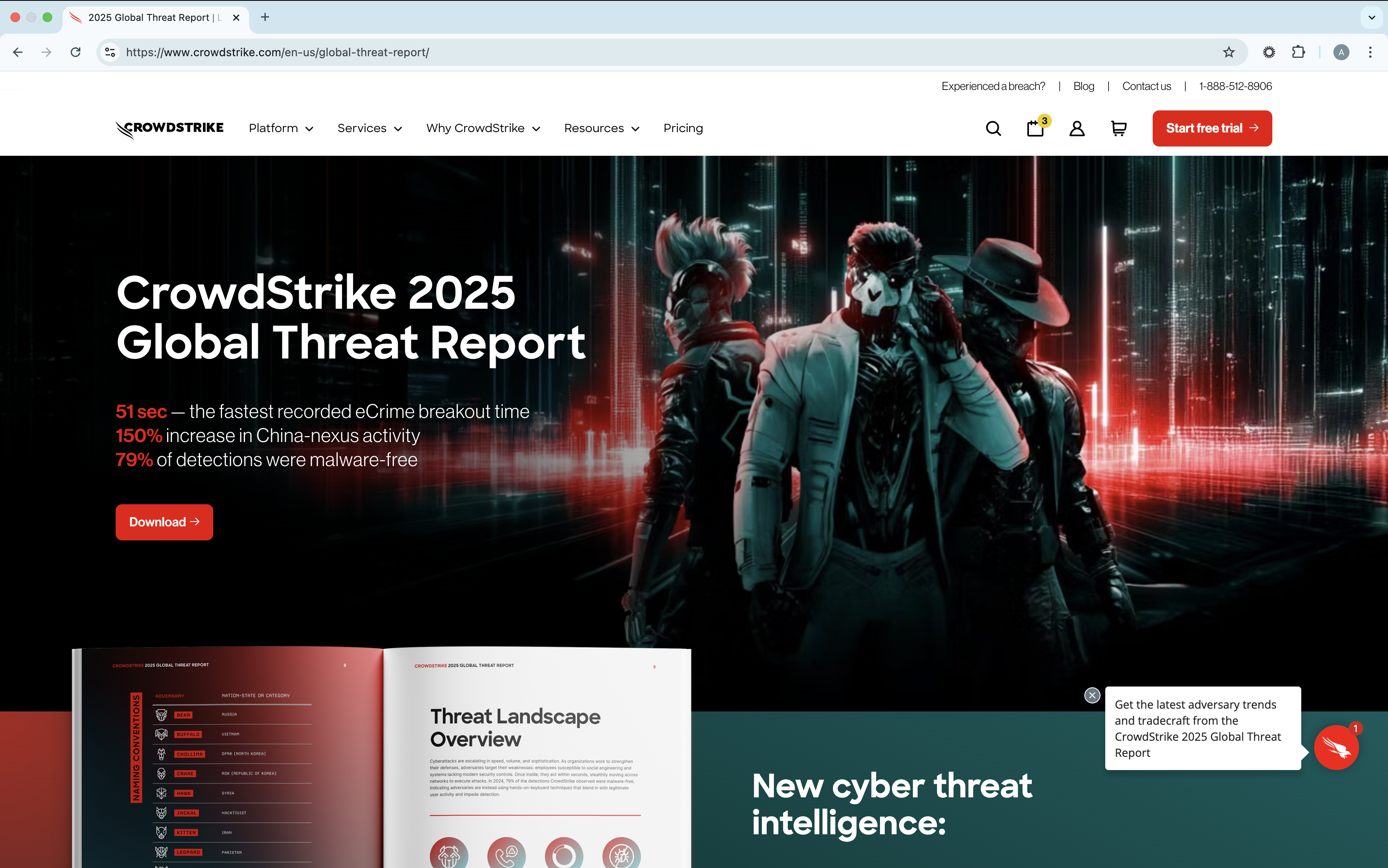 Data points on top of landscape
