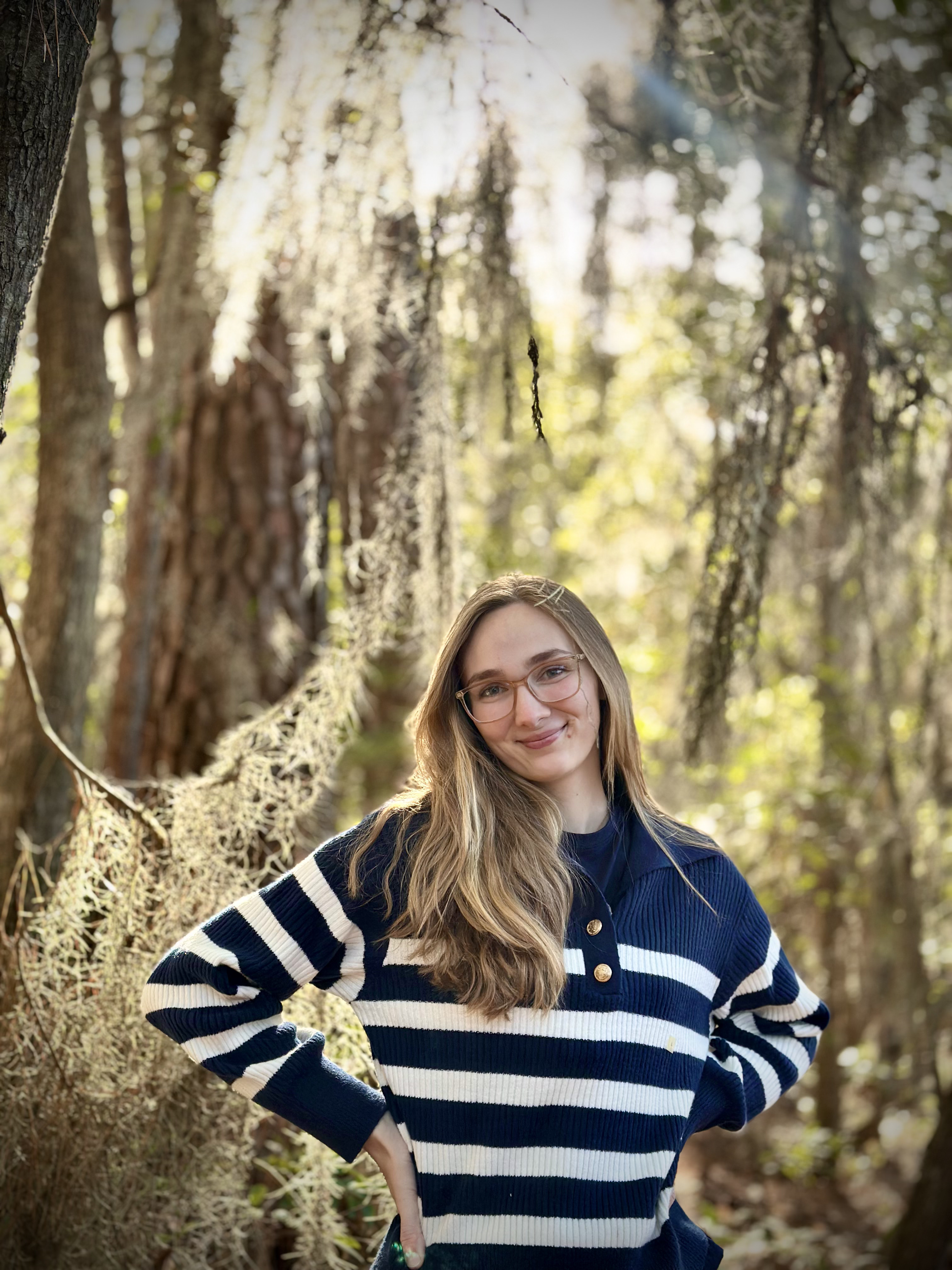 Data points on top of landscape